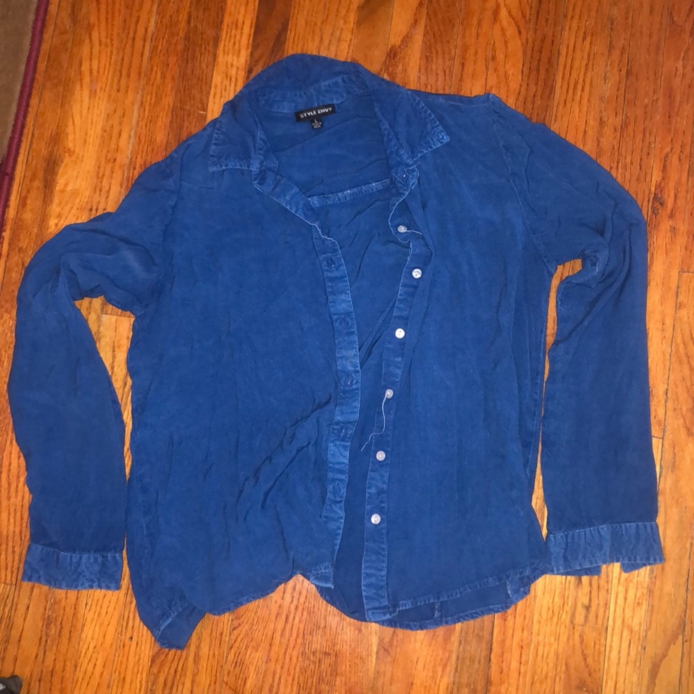 Soft, casual button up